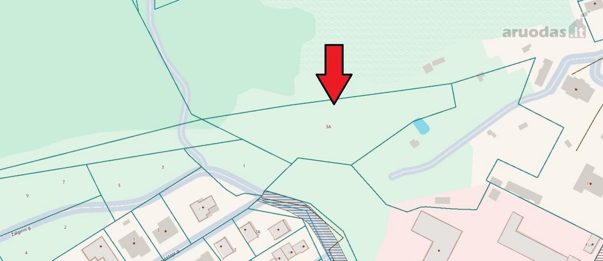 Trakų m., Senkelio g., namų valdos, kitos paskirties sklypas – nuotrauka 1